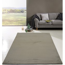 Comfy Vicenza vloerkleed - Zacht Hoogpolig - Taupe - 200 X 290 CM