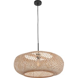 Steinhauer hanglamp Maze - naturel - hout - 60 cm - E27 fitting - 7505ZW