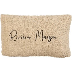 Rivièra Maison Sierkussen Teddy Natural (30x50 cm)