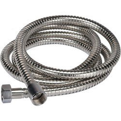 HI Doucheslang - 200 cm - zilver RVS / PVC - universeel - Doucheslangen