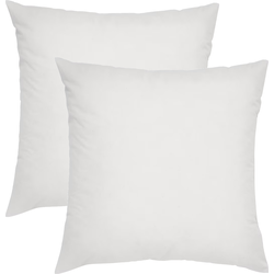 Set van 2 stuks - Binnenkussen 45 x 45 cm - Dons