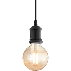 Ideal Lux - Frida - Hanglamp - Metaal - E27 - Zwart