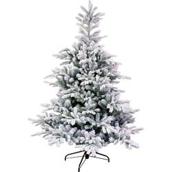Black Box Kunstkerstboom Grimshaw - 152x152x215 cm - PVC/Polyethyleen - Bevroren Groen