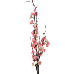 Clayre & Eef Kunstbloem Roze Kunststof
