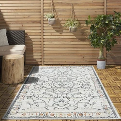 Sena Indoor & Outdoor Crème vloerkleed - - 140 X 200 CM