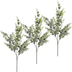 Set van 6x stuks eucalyptus kunstbloemen takken 68 cm decoratie - Kunstplanten