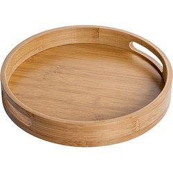 Tray - Dienblad Bamboe - Ø 40 cm