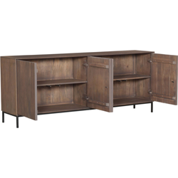 Starfurn Dressoir Madison Walnut  | 210 cm