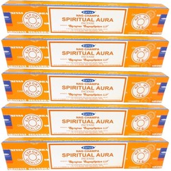 60 wierook stokjes Nag ChampaSpiritual Aura - Wierookstokjes