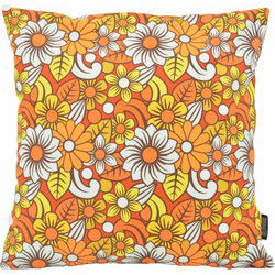 Retro Nola Flowers | 45 x 45 cm | Kussenhoes | Katoen/Polyester