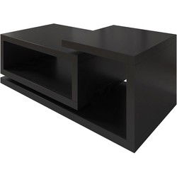 Meubella - Salontafel Bello - Zwart - 120 cm