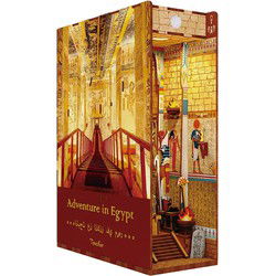 Tone-Cheer Book Nook Adventure in Egypt DIY Modelbouw Knutselen