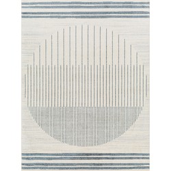 Afwasbaar Scandinavisch Tapijt ENSO - Blauw - 160x213 cm