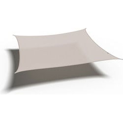 Platinum Coolfit schaduwdoek vierkant 5.0x5.0m - greige