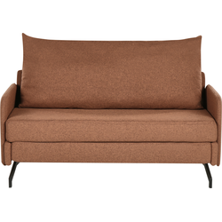 Beliani BELFAST - Tweezitsbank-Rood-Polyester