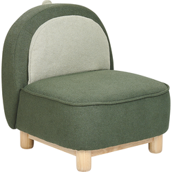 Beliani FABORG - Kinderfauteuil-Groen-Polyester