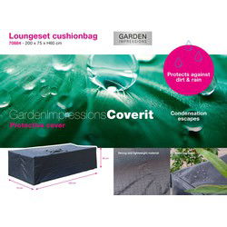 Coverit loungeset hoes - 150x150xH70 cm