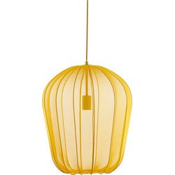 Light & Living - Hanglamp PLUMERIA - Ø42x50cm - Geel