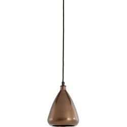 Light & Living - Hanglamp DESI - Ø18x20cm - Brons