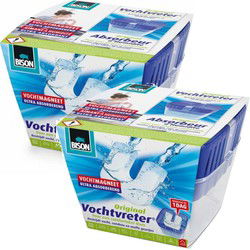 2x stuks bison vochtvreters / vochtvangers 450 gram - Vochtopnemers