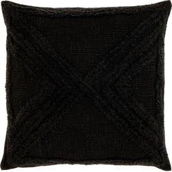 Unique Living - Kussen Calvin 45x45cm Black