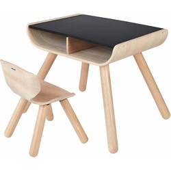 Plan Toys  houten kindermeubel Table & Chair Black