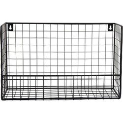 Wandrek Reja - Zwart - 15x40x25cm