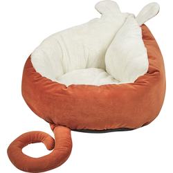 HASSA - Dierenbed - Oranje - Fluweel