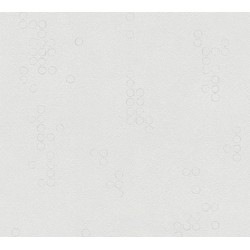 A.S. Création behang stip grijs - 53 cm x 10,05 m - AS-377634