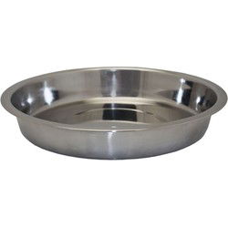 HAPPY PET VOERBAK PUP ONDIEP RVS 25 CM
