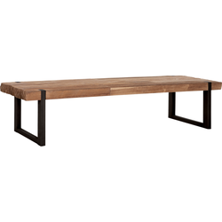 DTP Home Coffee table Beam rectangular,35x150x50 cm, 6 cm recycled teakwood top