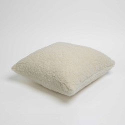 Terschellinger Wollen Japie Kussen - Sierkussen 40x40 cm - Ondersteunend bijkussen - Puur wol kussentje