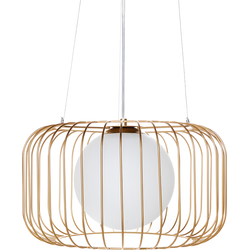 Beliani BAIROA - Hanglamp-Goud-IJzer