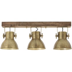 Hang-/wandlamp Elay - Brons - 65x18x25cm - 3L