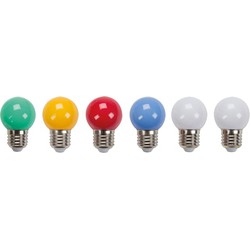 Gekleurde reservelampen voor xmpl10rgb - Velleman
