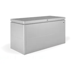 BIOHORT | LoungeBox | Zilver Metallic | Formaat 160 | 160 x 70 cm