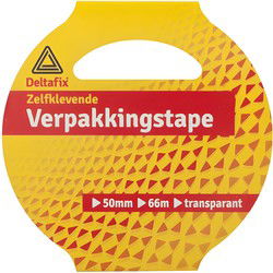 Verpakkingstape transparant 50mm