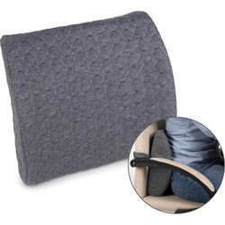 Vitapur Rugsteun - Rugkussen - Rugkussen onderrug - Ergonomisch - 36x34x12 cm