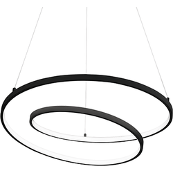 Ideal Lux - Oz - Hanglamp - Metaal - LED - Zwart