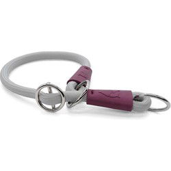 MORSO HALF SLIP HALSBAND HOND SOFT ROPE GERECYCLED GREY GRIJS 45X1 CM