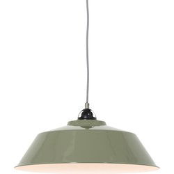 Mexlite - hanglamp - Nove - groen - metaal - Ø 42cm - E27 - 1318G