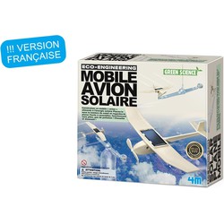 4M 4M Kidzlabs GREEN SCIENCE/Eco-Engineering: solar plane mobiel/ f r a n s t a l i g e verpakking