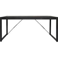 Starfurn Eettafel Boaz Black | 160 cm