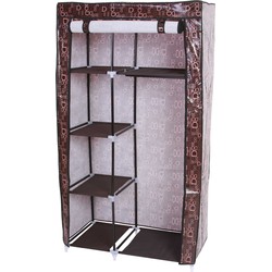 Cosmo Casa Opvouwbare Kast - Kampeerkast - Stoffen Kast - Garderobe - 163x89x43cm