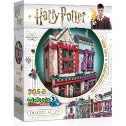 Wrebbit Wrebbit 3D Puzzel - Harry Potter Quality Quidditch Supplies & Slug & Jiggers - 305 stukjes