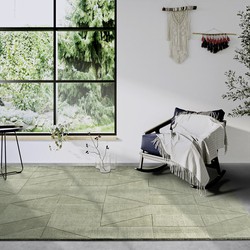 Villeroy & Boch - Laagpolig vloerkleed Wol - Ursule - Groen - 160x230 cm