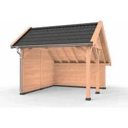 Westwood kapschuur douglas deluxe, 400 x 400 cm, combinatie 3