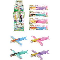 48 Stuks - Uitdeelcadeautjes - Fighter Gliders - Model Princess - Display - Foam Vliegtuigen - Traktatie voor kinderen - Meisjes