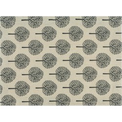 Krumble Placemat met boom patroon - 30 x 40 cm - Katoen - Beige