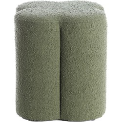 Poef Nalani - Groen - 38x38x45cm